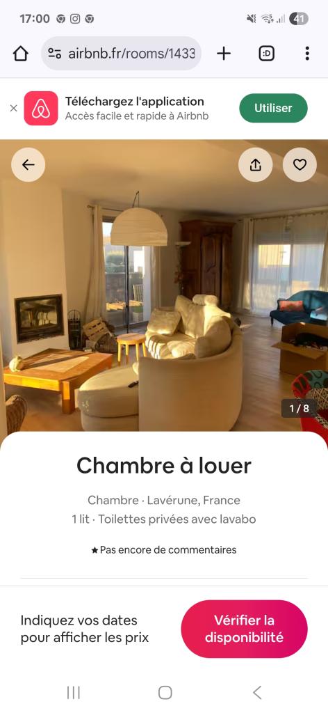 Location chambre Laverune - Photo 3