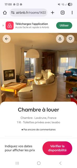 Location chambre Laverune - Photo 3