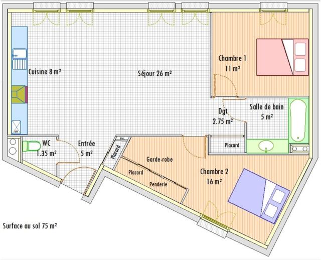 Location appartement T3 Orleans - Photo 6
